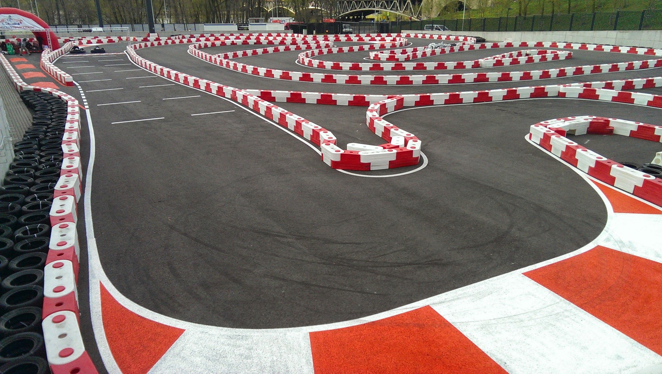 Karting barrier 12kg (red)
