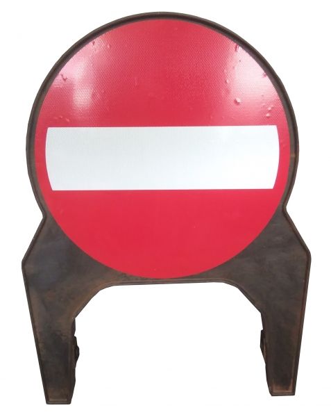 Tripod to the sign - ROUND