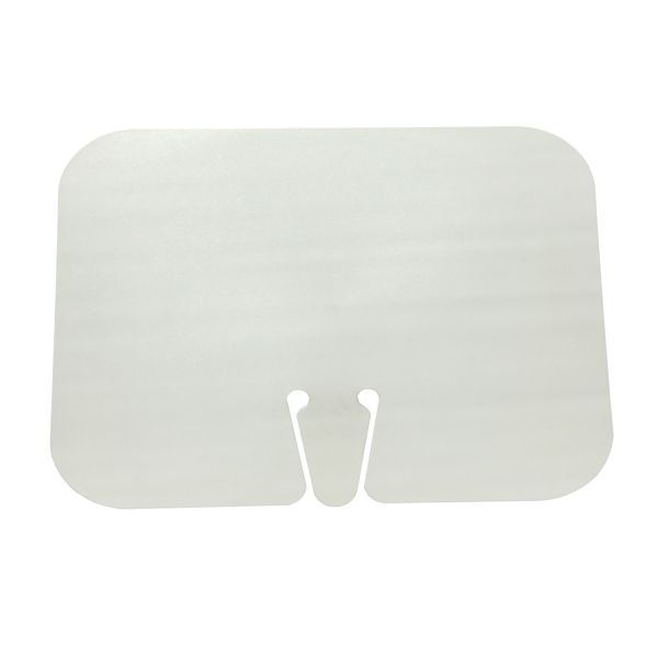 Sign for the bollard - CLIP white