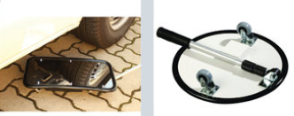 Inspection mirror IS ø 25 cm