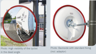 TRIXI traffic mirror ø 50 cm