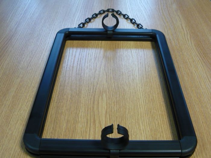 Plate / frame for post - A-4