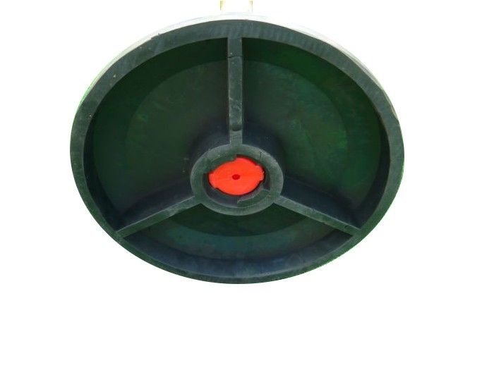 Warning post 100 cm x fi 6 cm - plastic