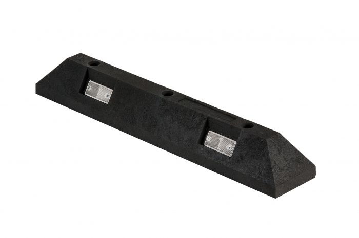 PVC parking separator 800x145x120 mm black-small