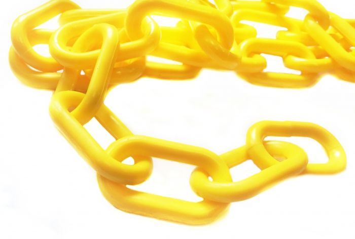 8mm chain - yellow
