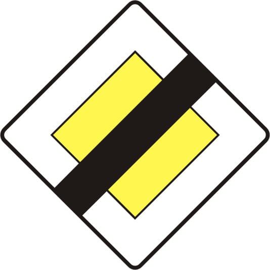 Sign D-2 600x600 mm I generation reflex + handles in set