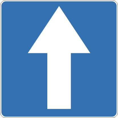 Sign D-3 600x600 mm I generation reflex + handles in a set.