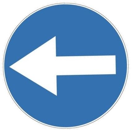 Sign C-3 reflection I + handle set