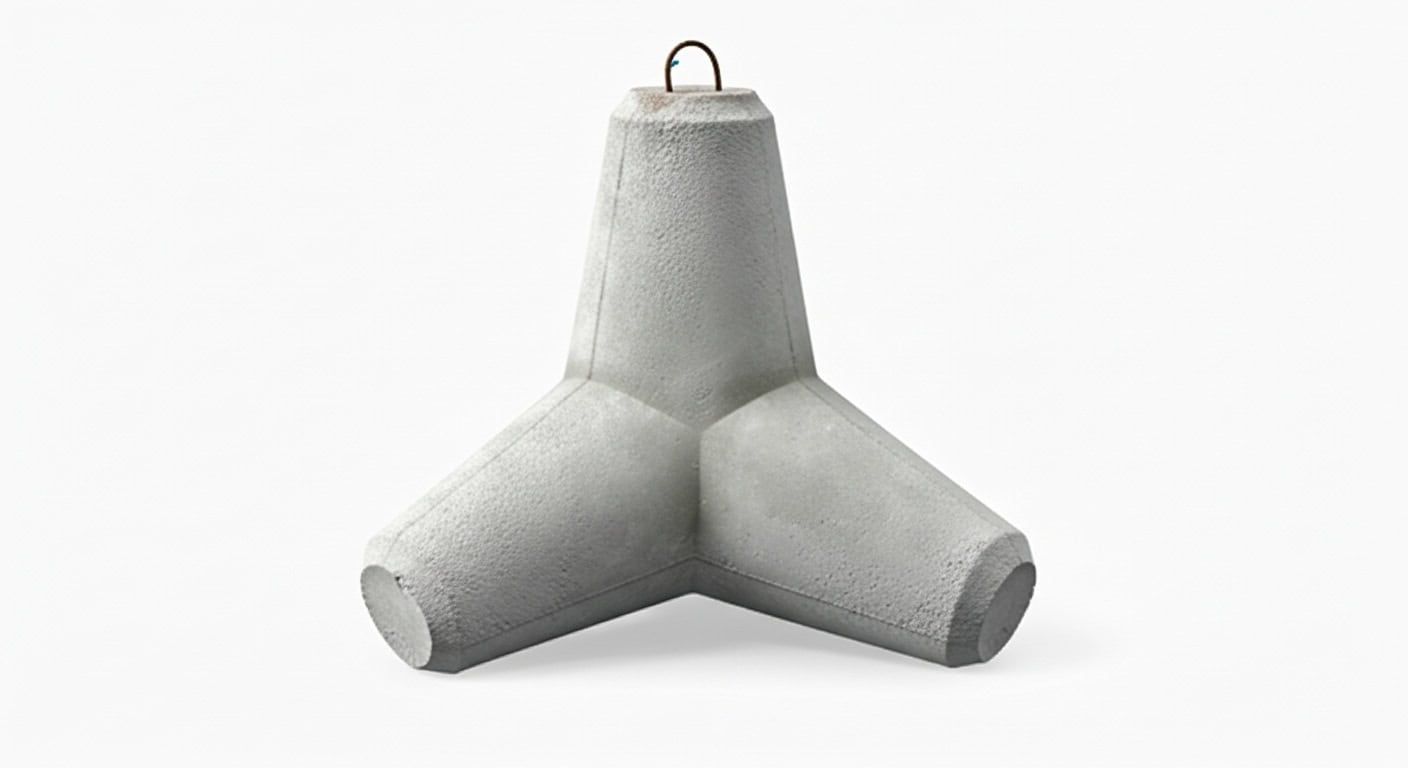 "Starblok" Concrete Barrier 134 cm