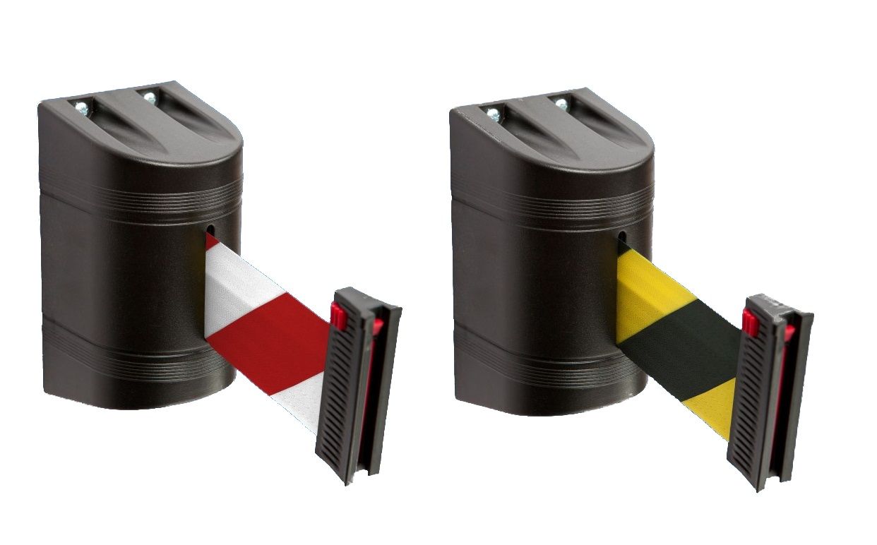 Wall cassette with 2.7 m tape + wall clip