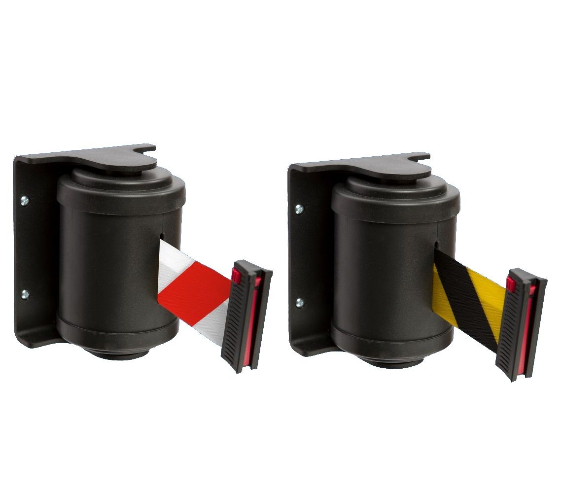 Swivel wall cassette with 4.5 m tape + wall clip