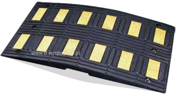 Najazdowe progi zwalniające wymuszają zmniejszenie prędkości i wspomagają bezpieczeństwo