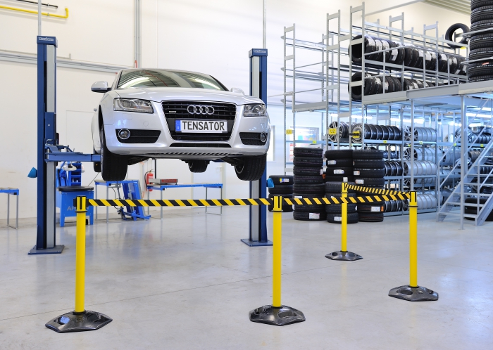 Gdzie sprawdzą się słupki z taśmą?