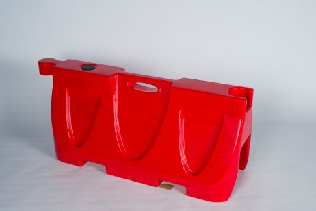 Bariera drogowa plastikowa U-14/U-25 50 cm NL czerwona