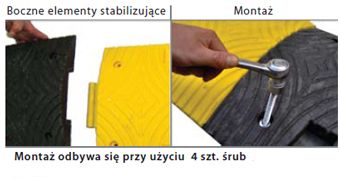 Próg podrzutowy Slowly 5, zestaw 2 metry