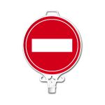 Tabliczka do słupka i pachołka - okrągła