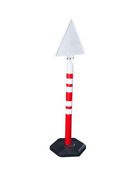 Słupek ostrzegawczy 100 cm x fi 6 cm