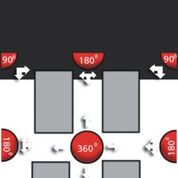 Lustro przemysłowe 360° sferyczne