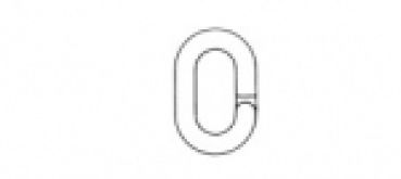 Złączka do łańcucha "O" - czarna