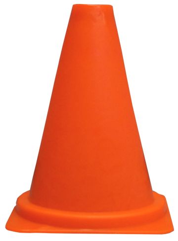 Pachołek drogowy 30 cm PVC - bez pasów