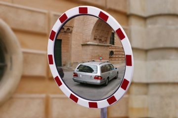 Lustro uniwersalne TM akrylowe  U-18a ø 80 cm odblaskowe