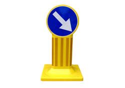 Słupek U-5b fi 400 mm - jednostronny CE