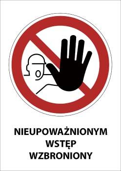 Tabliczka/ramka do słupka - A-4