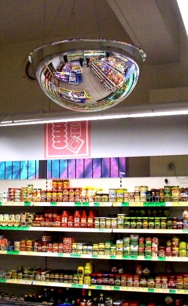 Lustro przemysłowe 360° sferyczne 125 cm