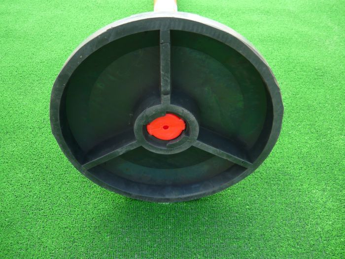 Słupek ostrzegawczy 100 cm x fi 6 cm - guma