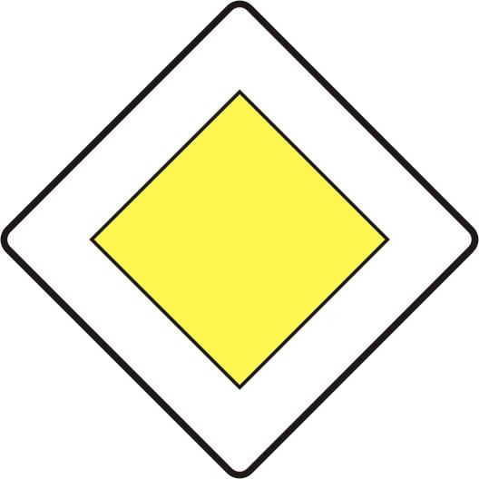 Znak D-1 600x600 mm odblask I generacji