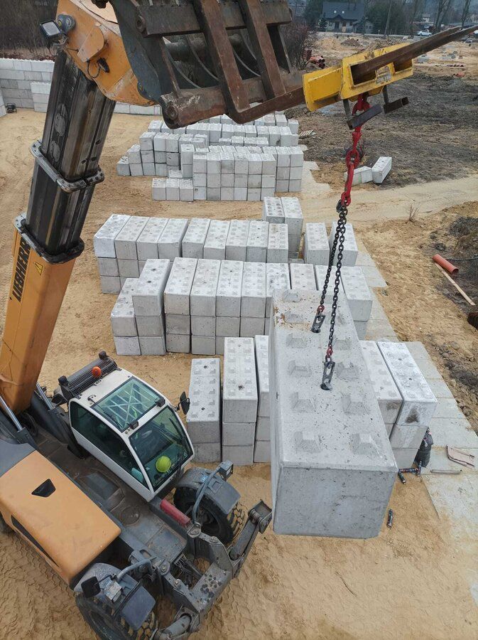 Uchwyt do podnoszenia bloków betonowych BetonBlok 1300 kg max